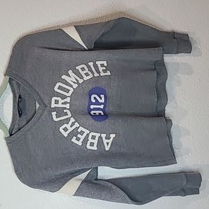 Abercrombie & Fitch waffle knit crop top XS